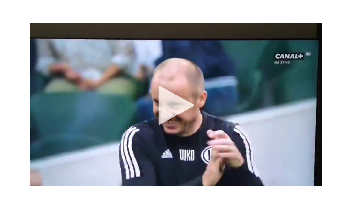 Legia w fatalnym stylu remisuje ze Śląskiem, a Vuković... xD [VIDEO]